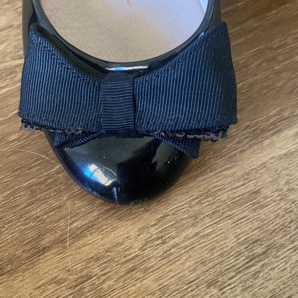 Girls black ballet flats - Picture 4 of 4